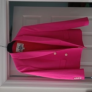 JCrew pink blazer